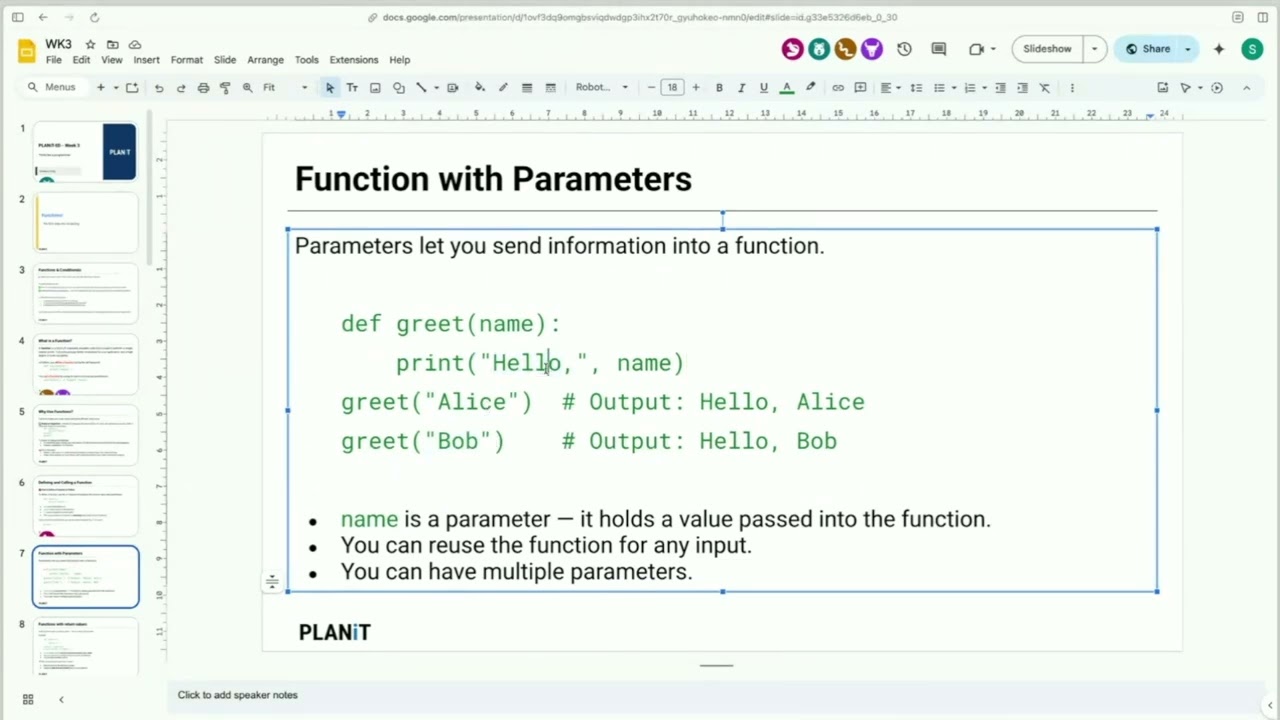 S1 D3 P2 Functions