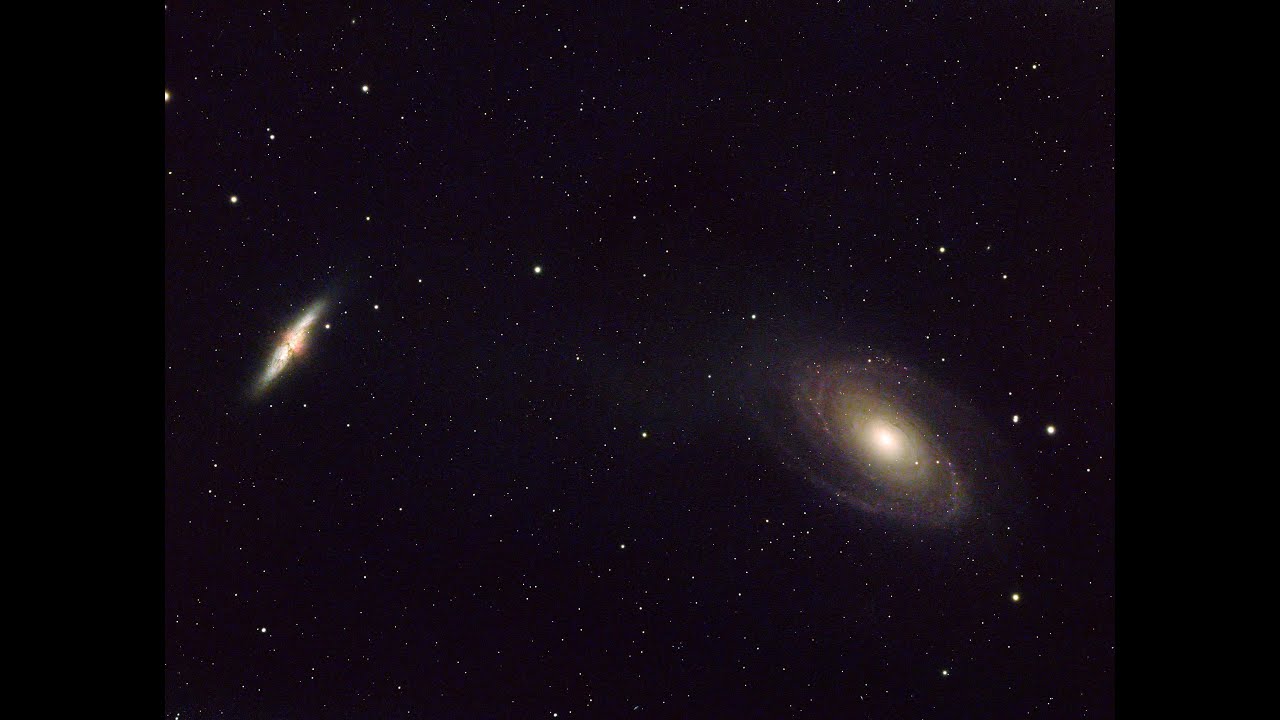 The M81 and M82 Galaxies Composed of the LRGB and the Ha Images