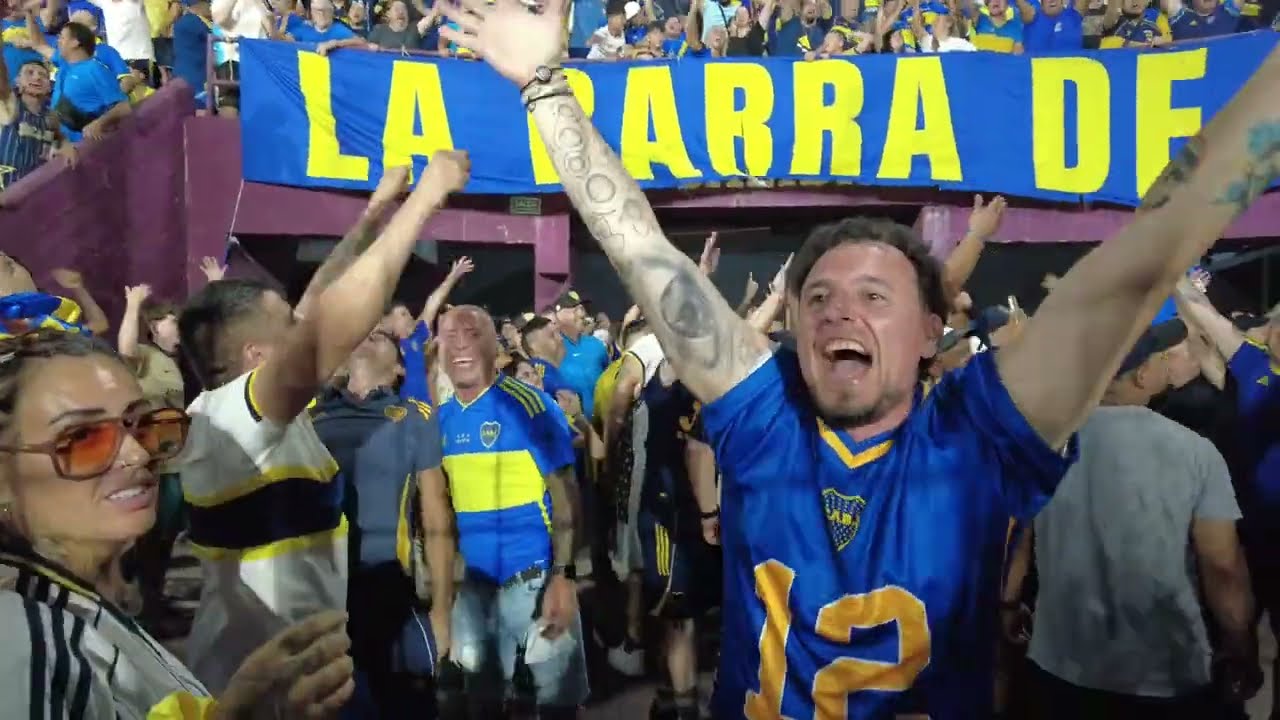 TRIBUNA XENEIZE DE VISITANTE EN LANUS - LANUS 0-3 BOCA JUNIORS - QUE VUELVAN LOS VISITANTES!!