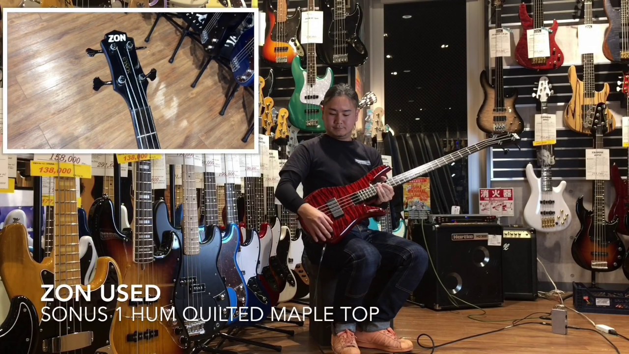 Zon used SONUS 1 hum Quilted Maple Top