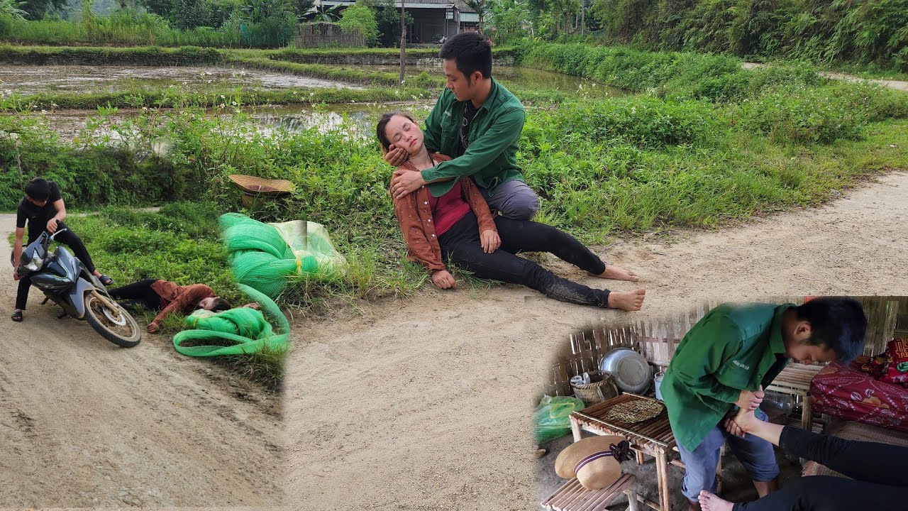 Kimchi had an accident - the bad guy ran away and was helped by a stranger.