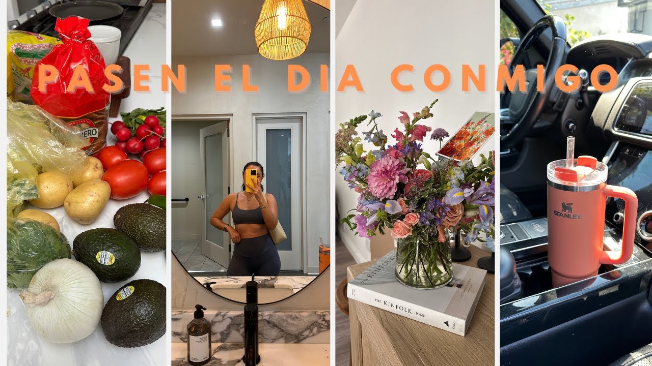PASEN EL DIA CONMIGO, PILATES, CORREO, COCINANDO