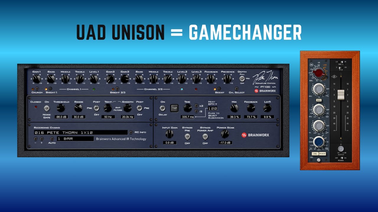 Using UAD Unison Plugins with Apollo Twin-Full Guide