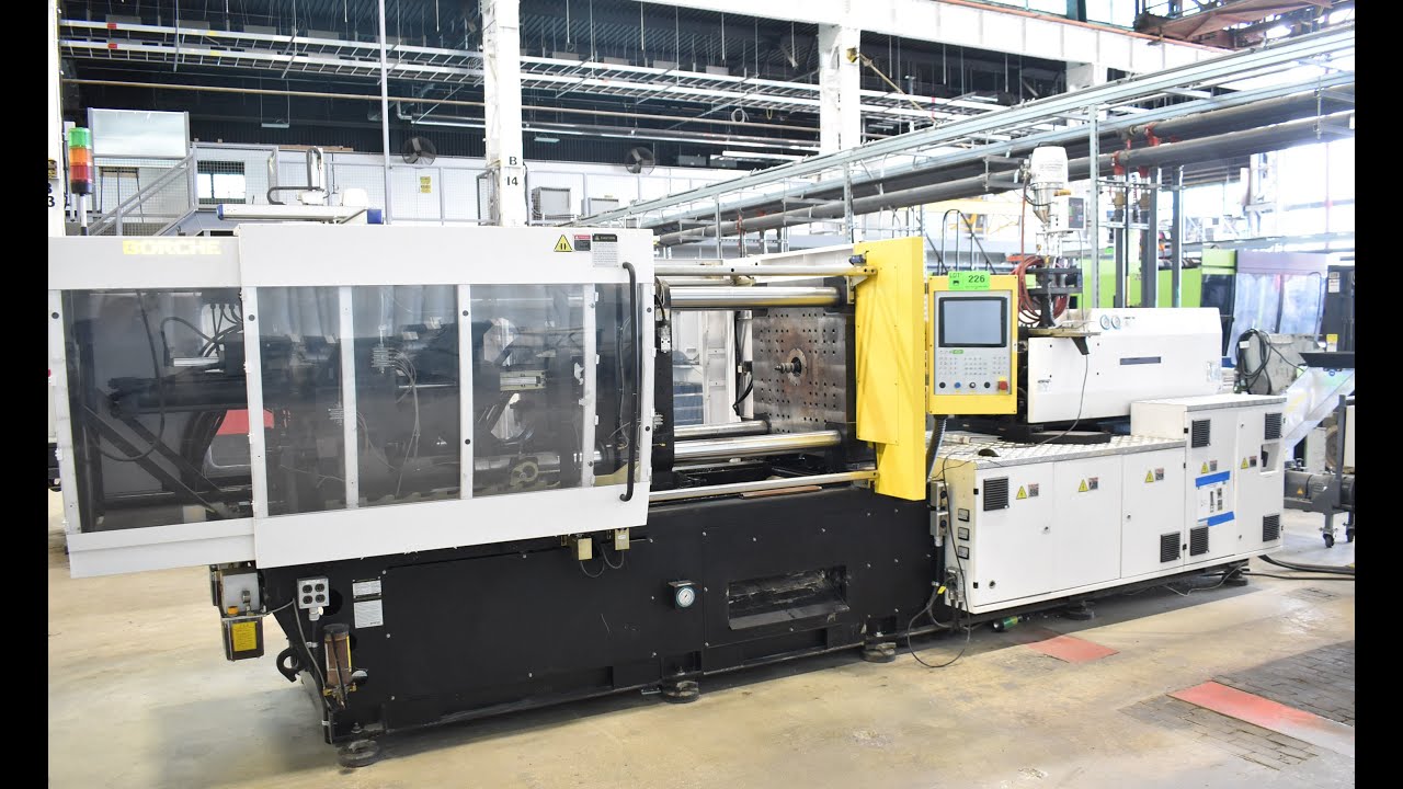BORCHE (2020) BS260-3 260 TON capacity horizontal plastic injection molding machine - LOT 226