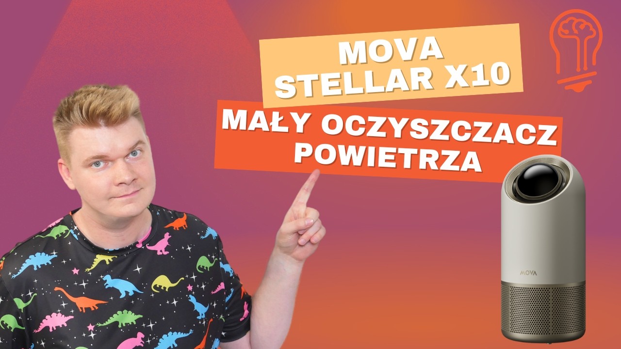Recenzja MOVA Stellar X10. Mały, uroczy oczyszczacz powietrza do biurka i sypialni 🤭