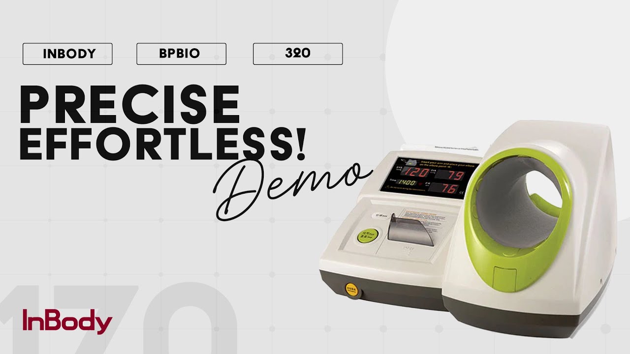 First Look at InBody BPBIO 320S | Advanced Automatic Blood Pressure Monitor Unveiled!
