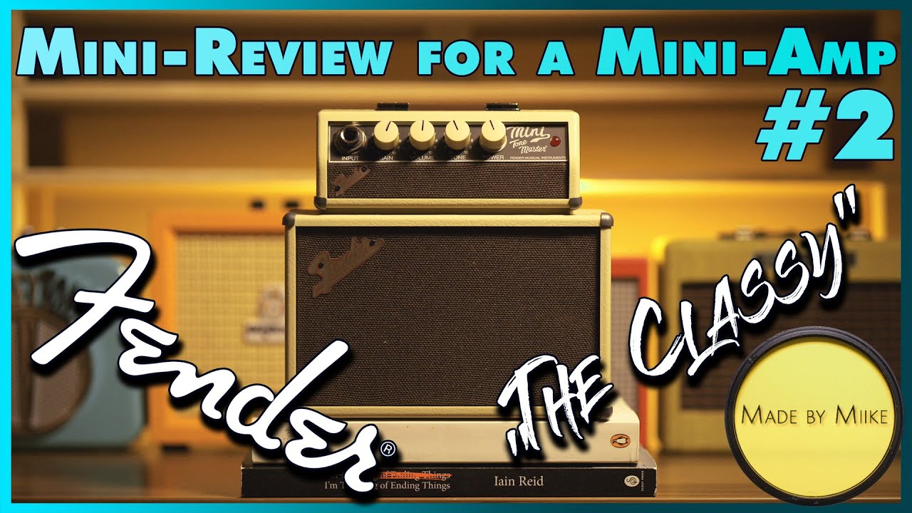 Мини-обзор мини-усилителя (#2): FENDER MINI TONEMASTER