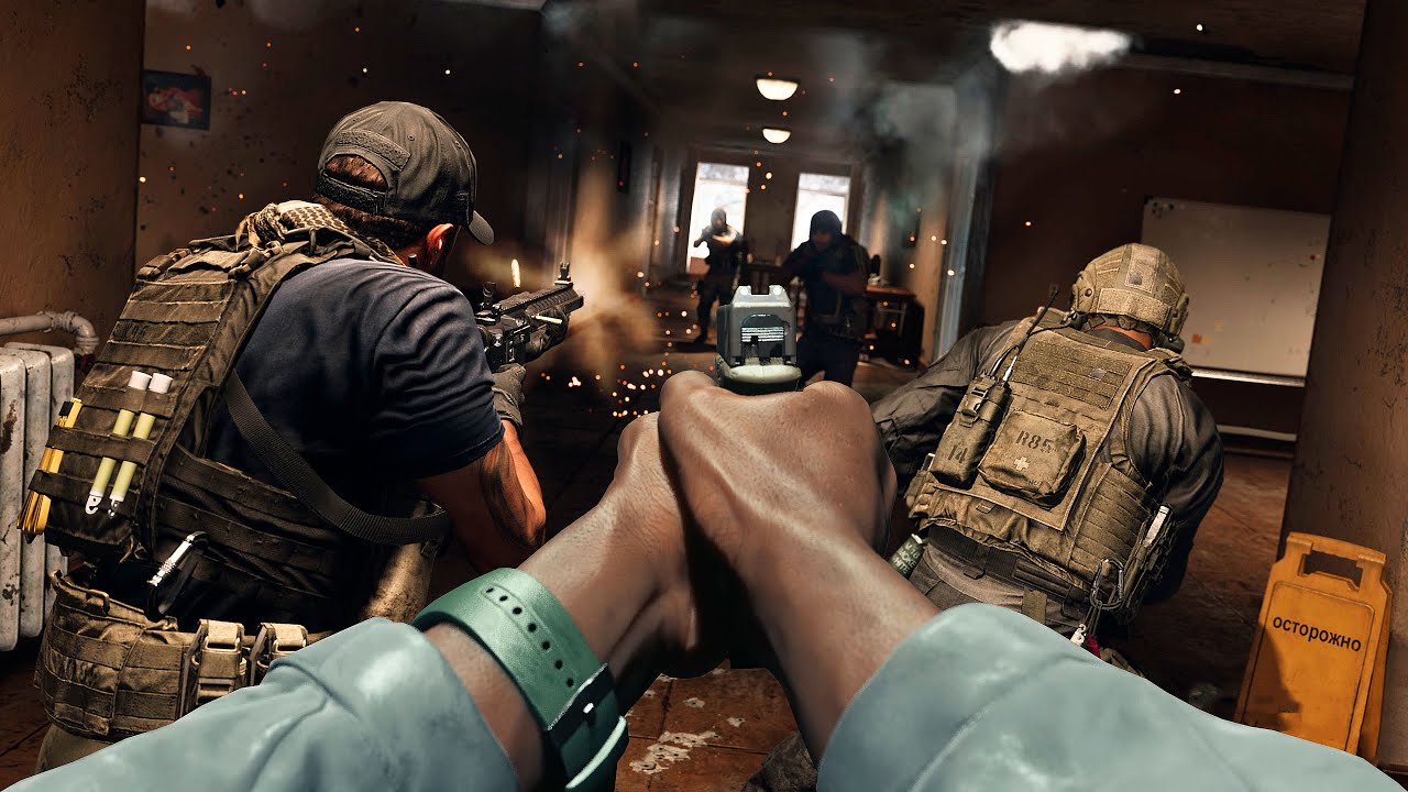 COD: Modern Warfare — Атака на посольство — Реалистичный экшен, убийства, но нет повреждений