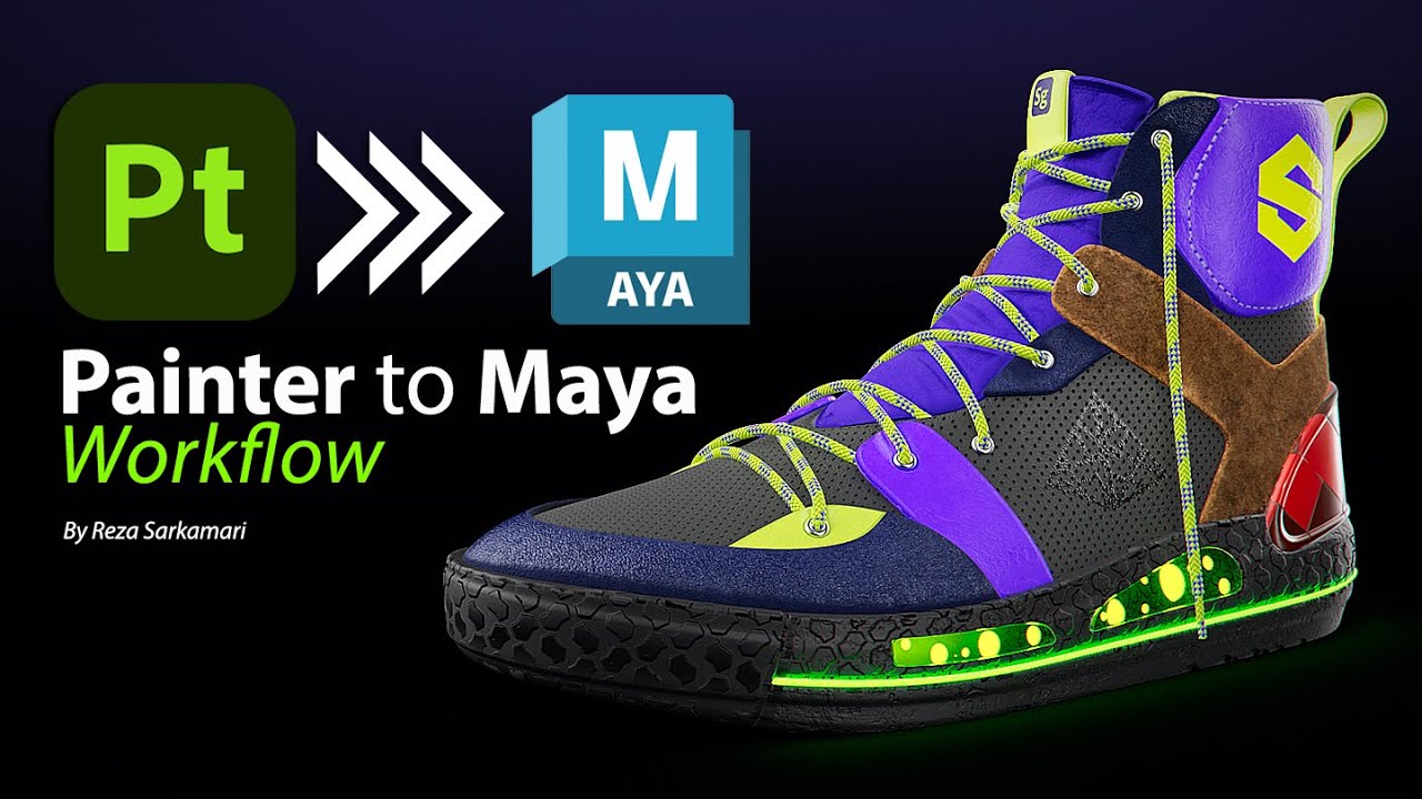 Рабочий процесс Adobe Substance 3D Painter в Autodesk Maya с использованием Arnold