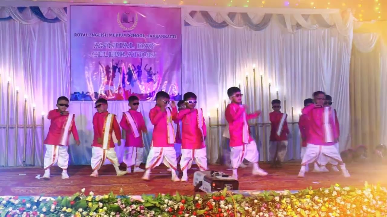 PUSHPA MOVIE MIX SONG DANCE | ROYAL SCHOOL | Sr. KIDS DANCE