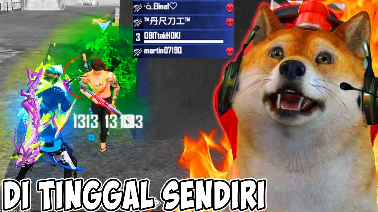 KETIKA OBIT DI TINGGAL AFK SAMA TIM SENDIRI!!! - FREE FIRE INDONESIA