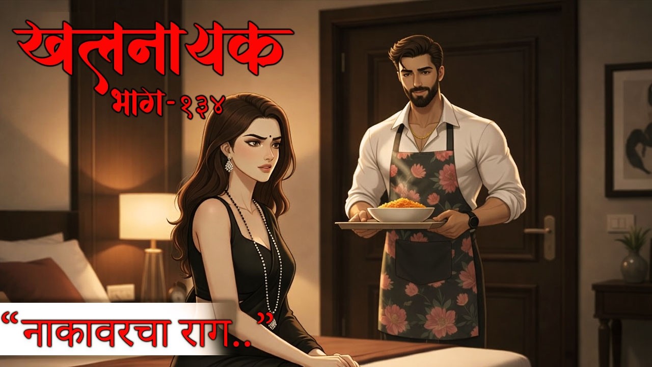 KHALNAYAK BHAAG 134 ||LOVE & WAR||@Prasiddhi.Creations #hrudaysparshikatha #love #marathikatha