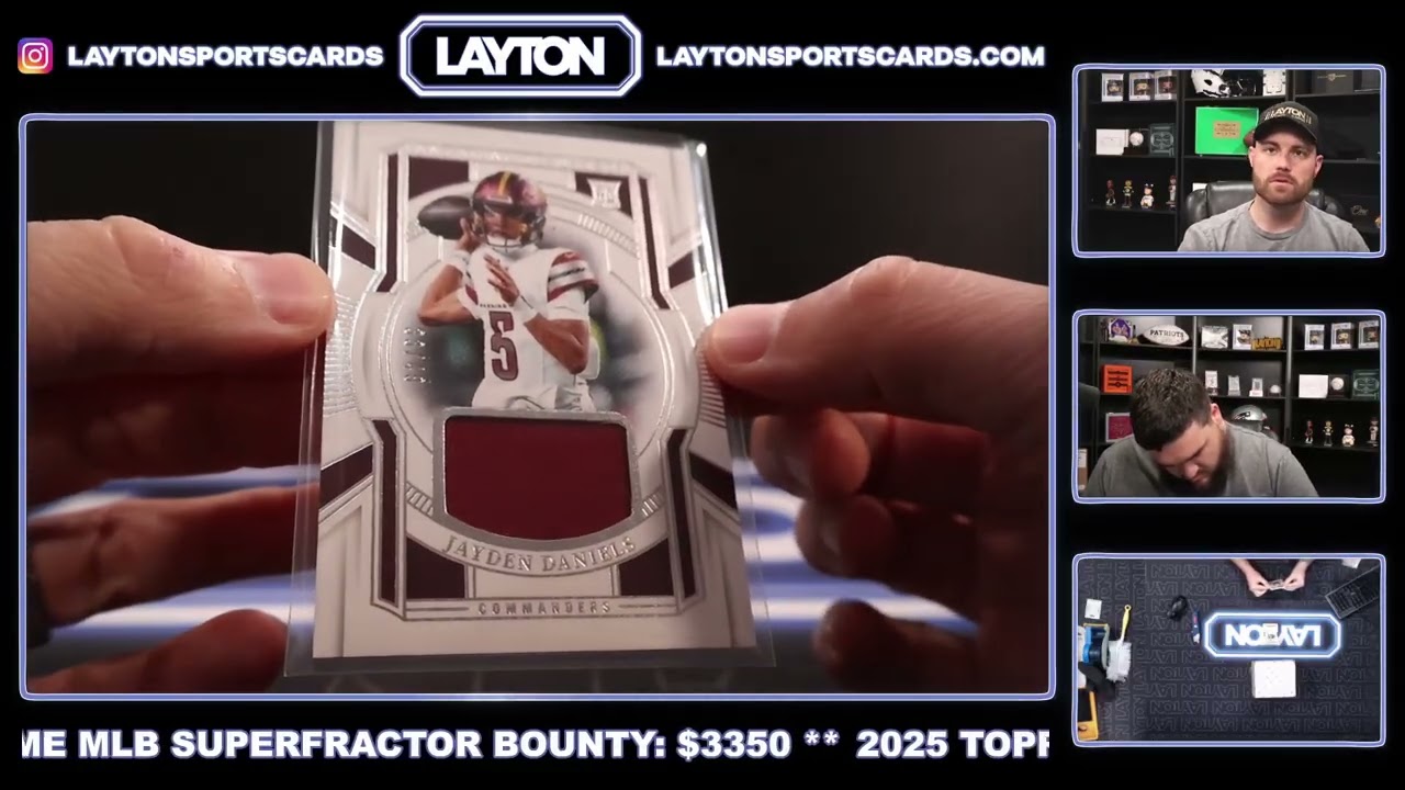 SHIELD! 2024 Panini National Treasures Football Hobby 4 Box Case Break #2