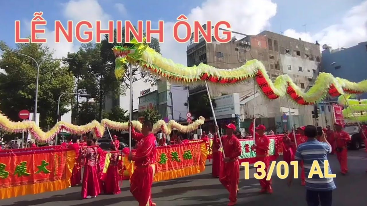 Diểu  hành Lân Sư Rồng _Lễ Hội Nguyên Tiêu Rực Rỡ Nhất Sài Gòn - Hội Tụ Anh Tài Lân Sư Rồng