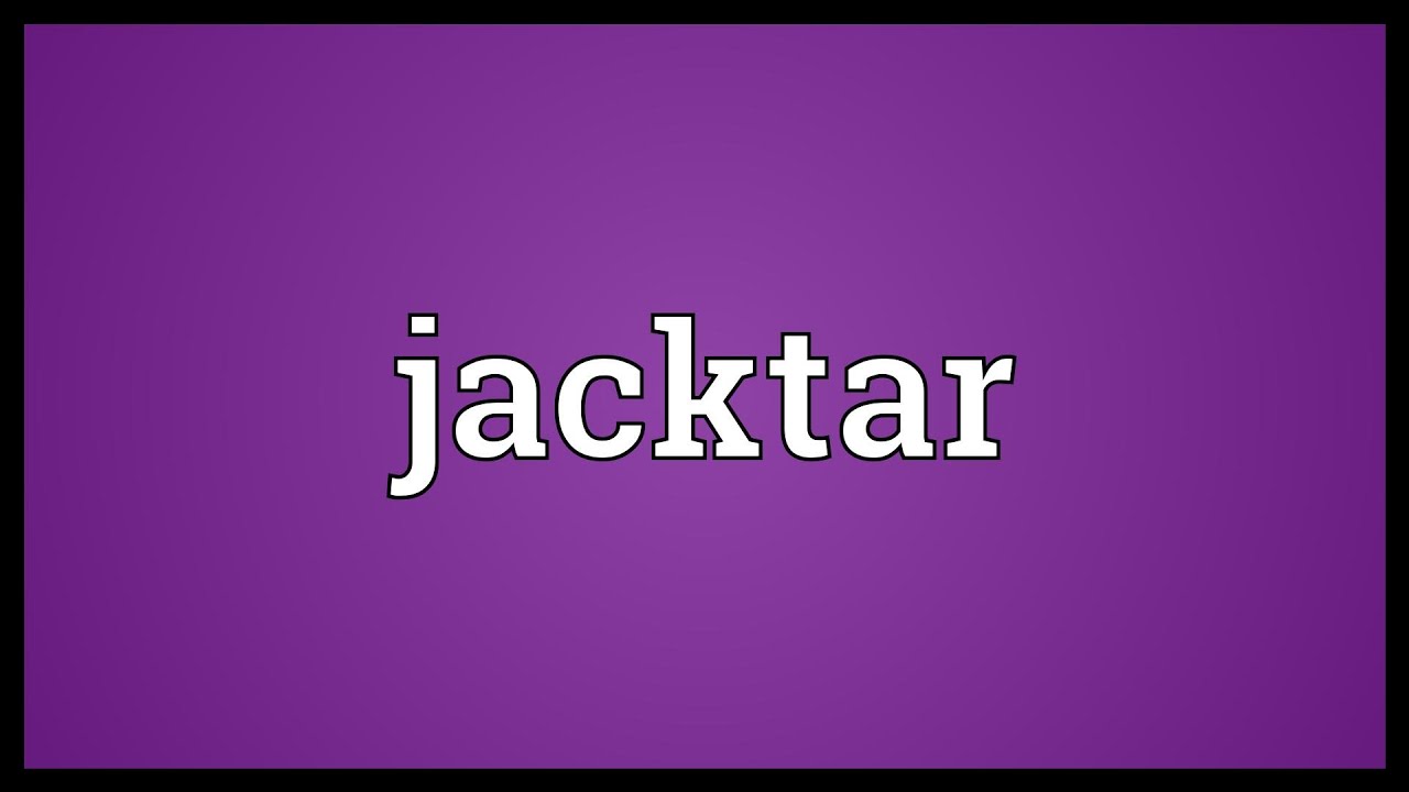 Jacktar Meaning