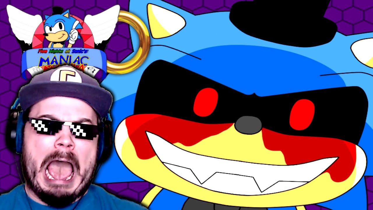 MY QUEST TO BEAT ENCORE MODE BEGINS!! | Five Nights at Sonic's: Maniac Mania - Revisited (Part 1)