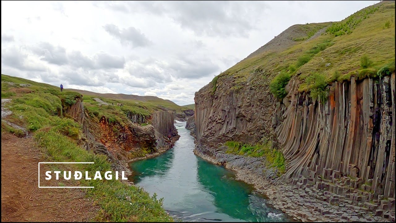 Breathtaking Iceland Run | 4K Virtual Treadmill Workout | Studlagil Canyon POV