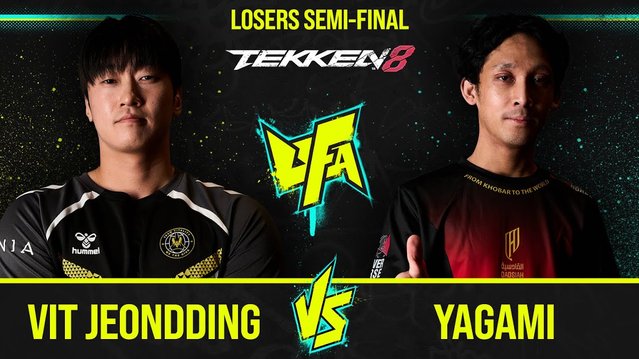 UFA 2025 - Tekken 8 - Losers Semi-Final - JeonDDing (Eddy) VS QAD | Yagami (Reina/Dragunov)