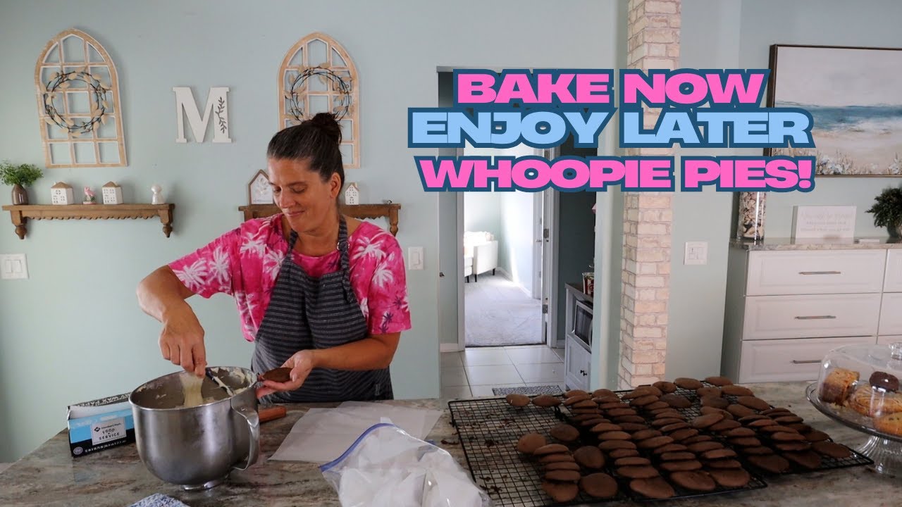 Homemade Whoopie Pies & Sweet & Sour Chicken & Bagels – From Scratch Cooking Day!
