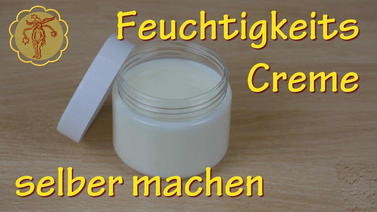 Feuchtigkeitscreme selber machen - für normale und trockene Haut