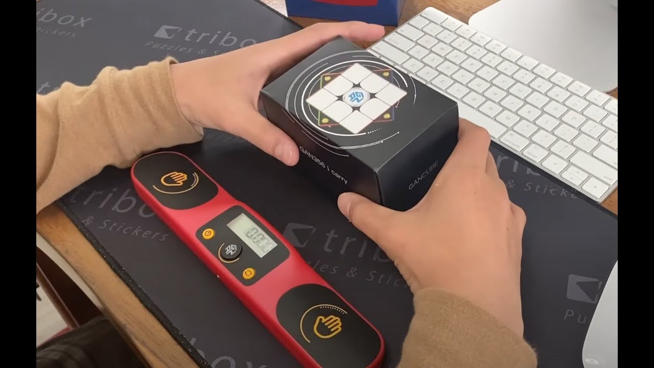 GAN 356 i carry & GAN Smart Timer & Cube Station App (Review by Matty Hiroto Inaba from Hawaii)