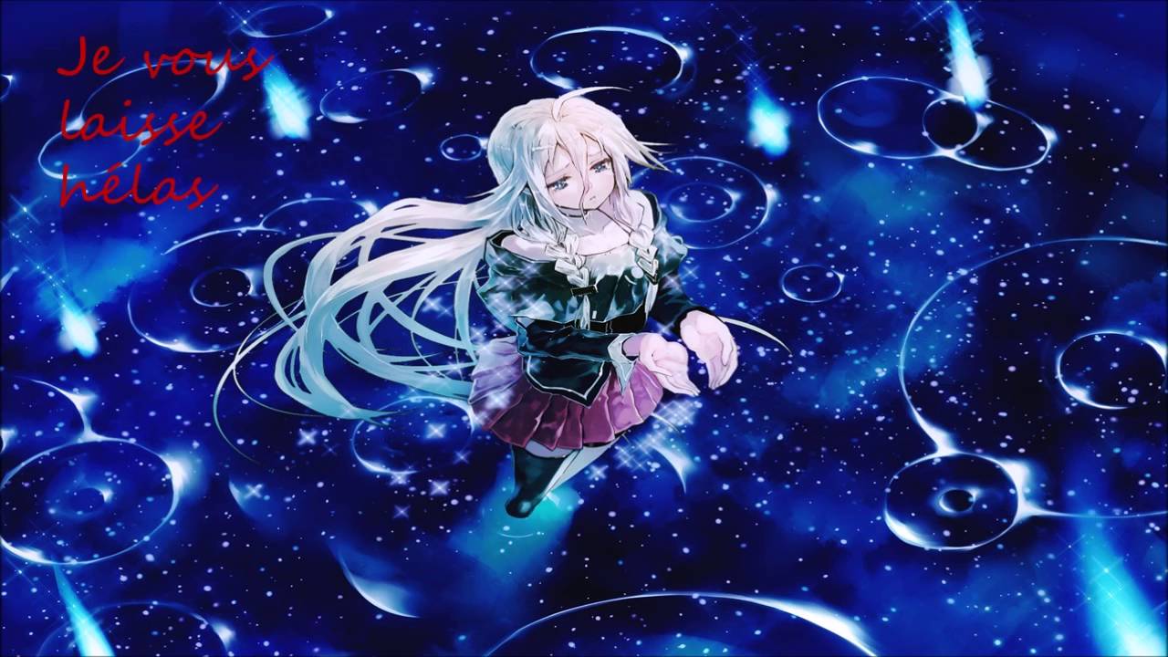 nightcore je vous laisse hélas  (le rouge et le noir)