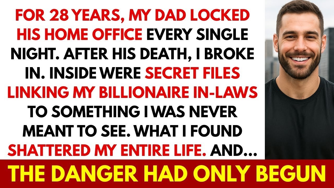My Dad Locked His Office Every Night For 28 Years. When He Died, I Finally Opened It And Froze…