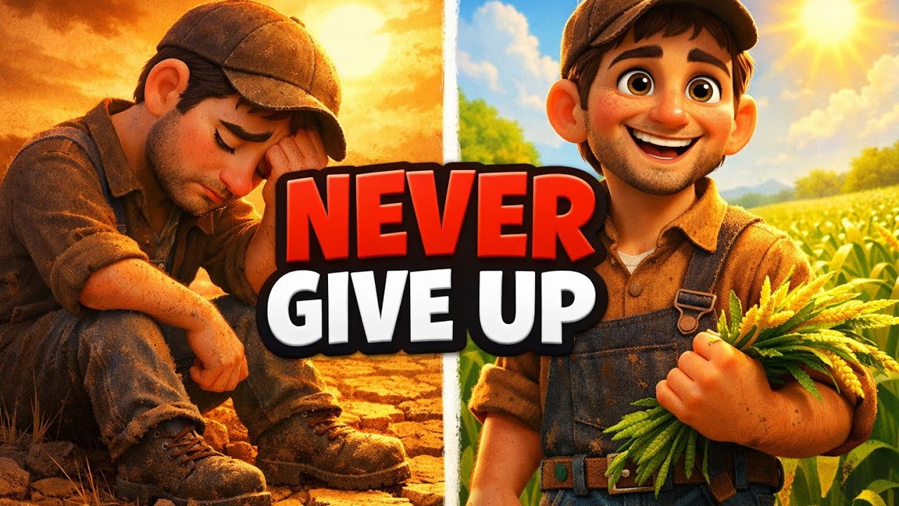 A Farmer’s Story – Never Give Up 🌾
