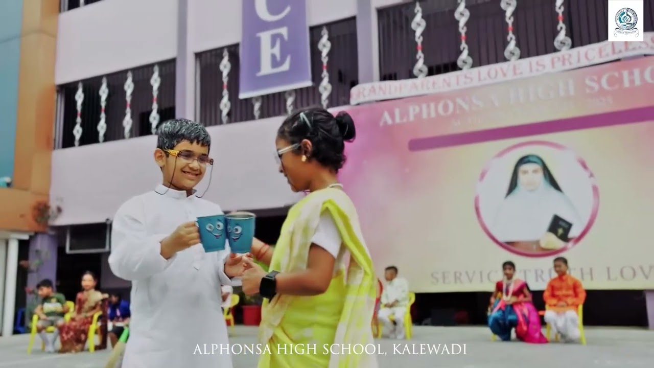 Glimpses of Grandparents Day at Alphonsa High School, Kalewadi