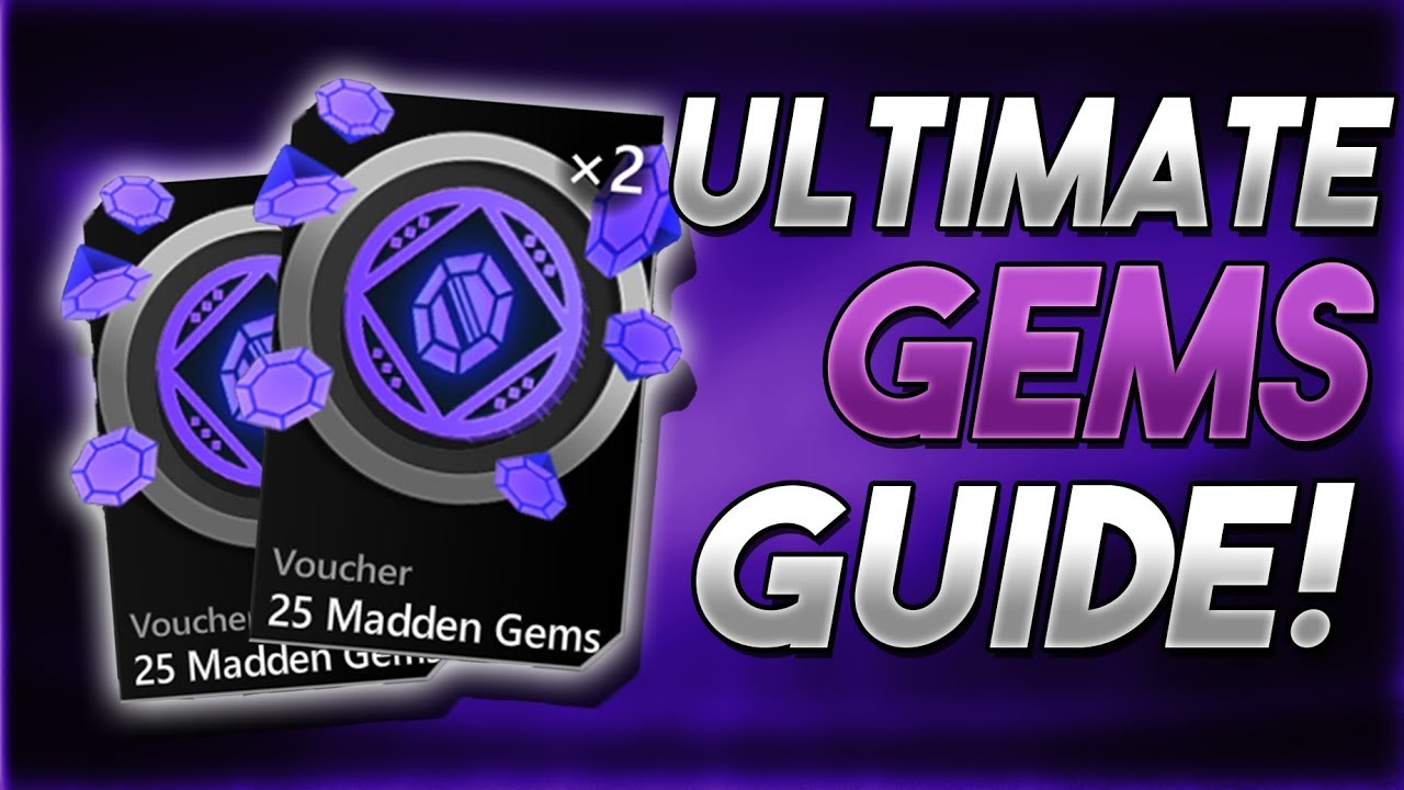 The ULTIMATE GUIDE To Madden Gems In Madden Mobile 20