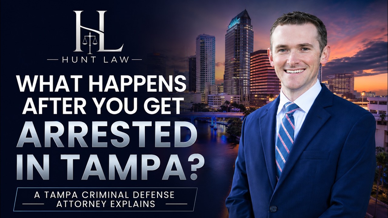 What Happens After You Get Arrested in Tampa? A Tampa Criminal Defense Attorney Explains