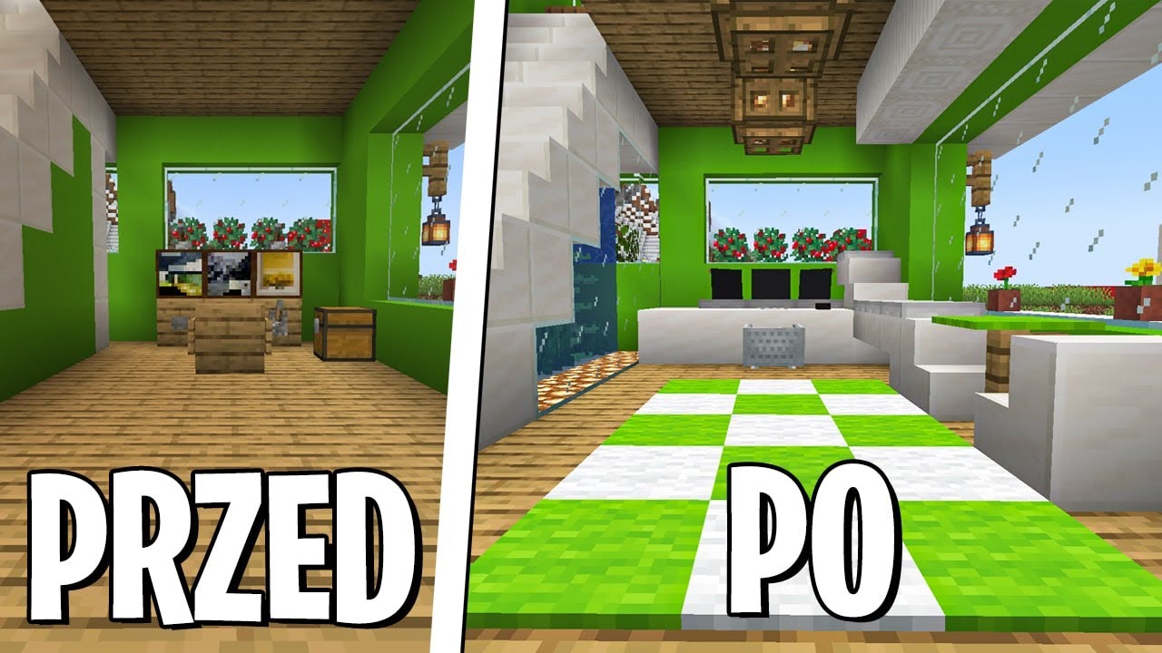 DEKORUJE DOM PALIONA w Minecraft!