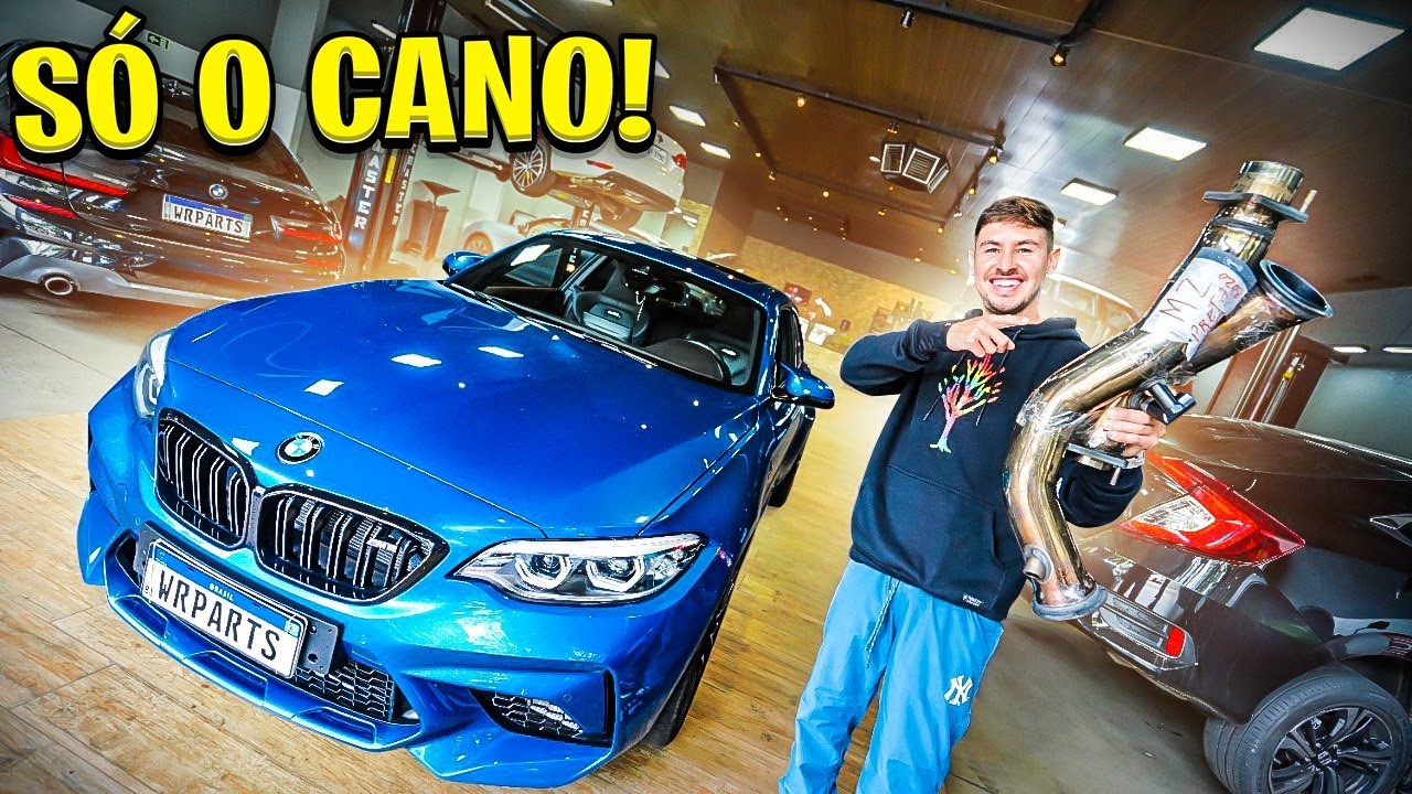 AGORA VAAAIIII - LEVEI A MINHA BMW M2 PRA DEIXAR SÓ O CANO