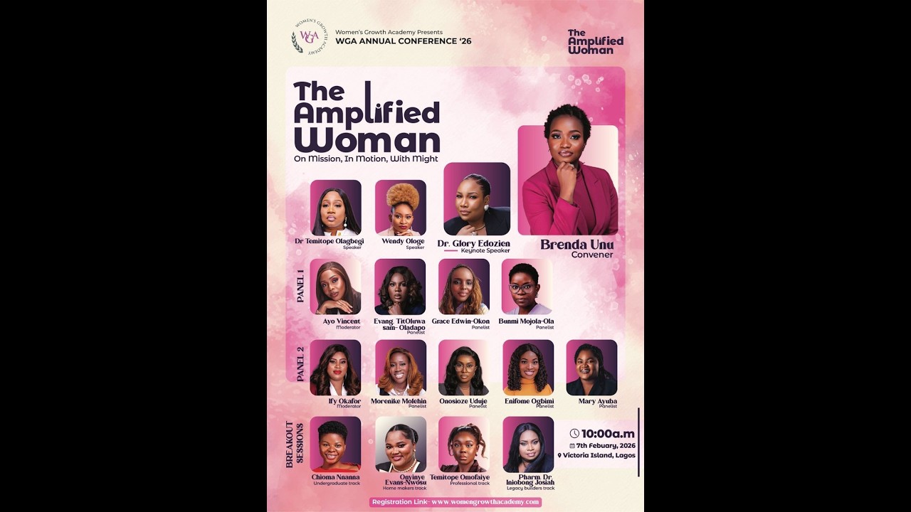 Women Growth Academy With Brenda Live Stream