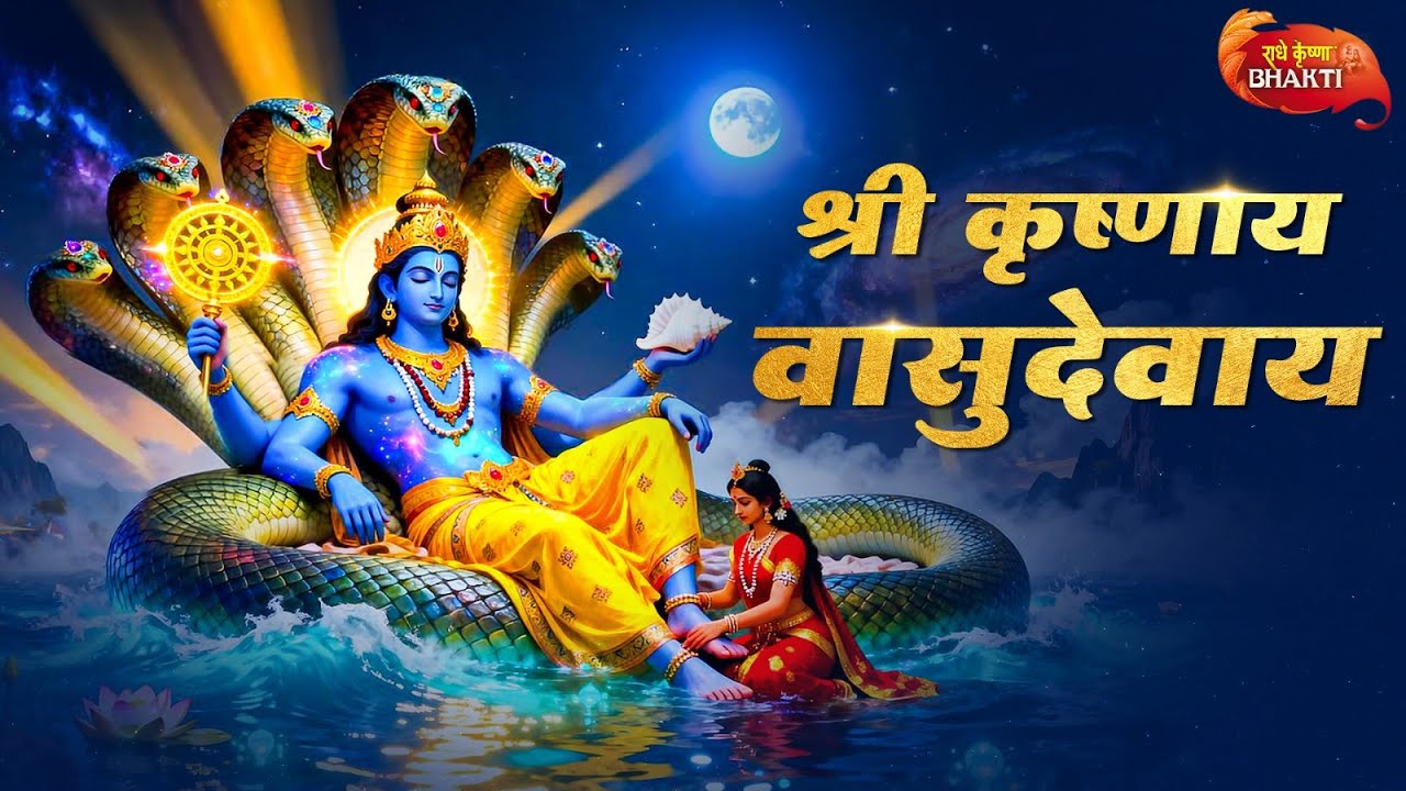 कृष्णाय वासुदेवाय | KRISHANAYA VASUDEVAYA 108 Times | POWERFUL Krishna Mantra for Inner Peace