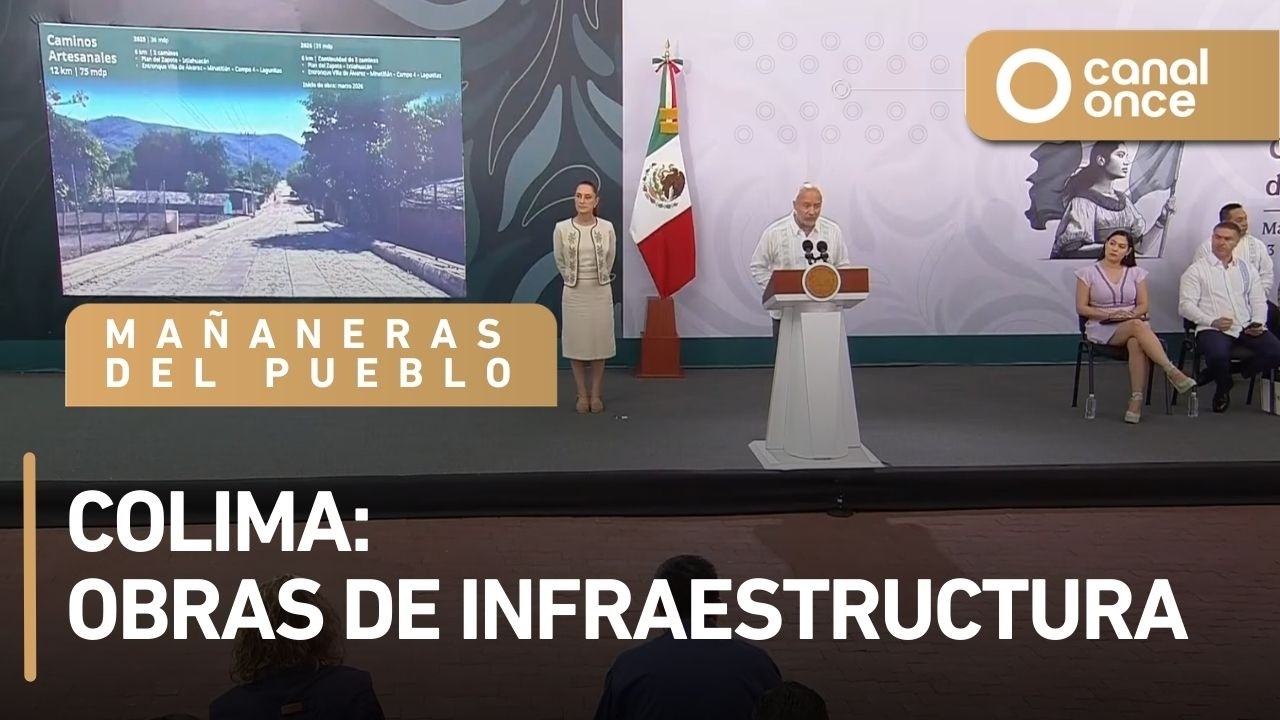 Las mañaneras del pueblo - Colima: obras de infraestructura (13/03/2026)