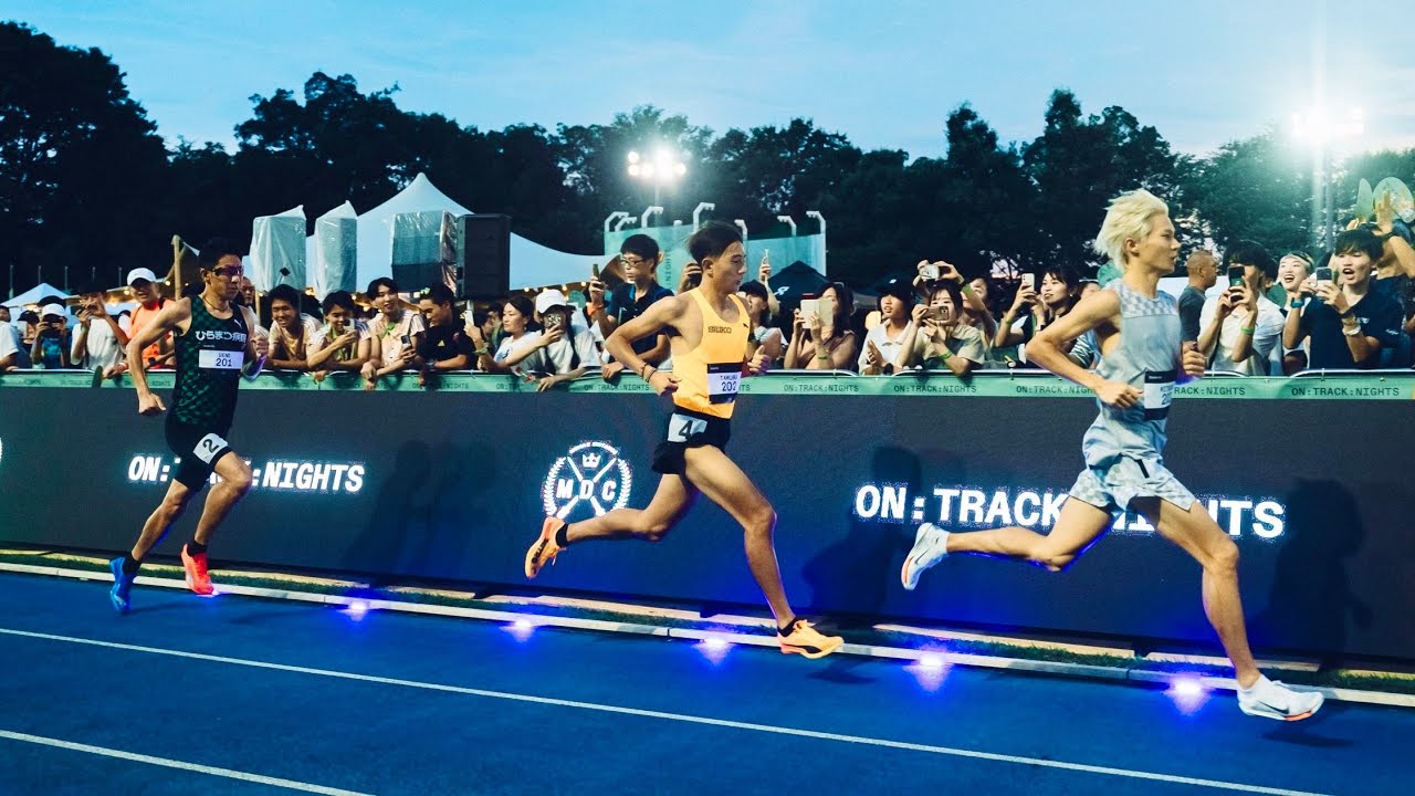 【超激戦】公認大会で1000mガチ対決！ラスト100mの大接戦を制するのはインフルエンサー？現役ランナー？#mdc #trackandfield #running