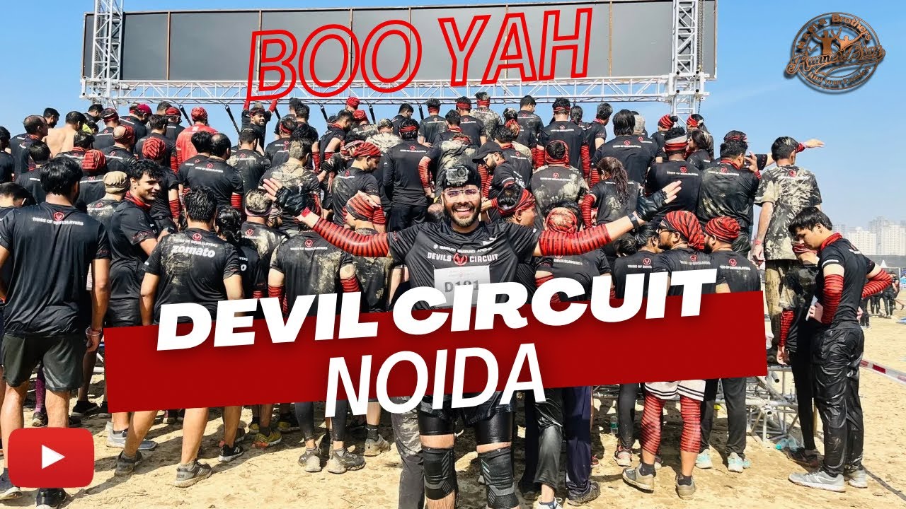 Devil circuit Delhi 2024 | Non Competitive| Toughest 5 km obstacles course|All Obstacles|RunnerBroz