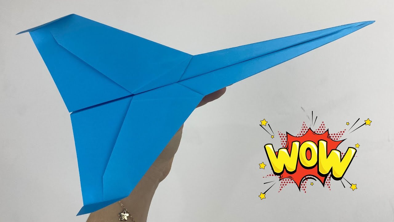 Papierflugzeug Basteln | Einfach & Schnell Anleitung ✈️