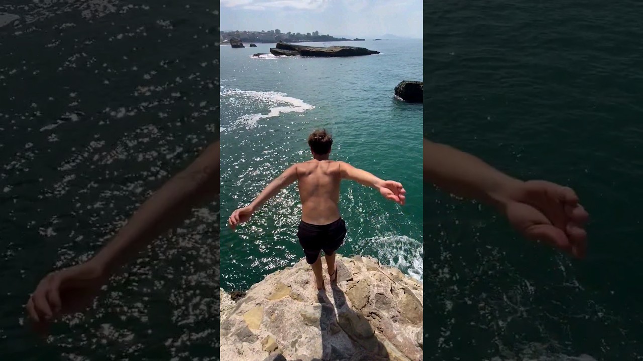 SMART GAINER 8 M + GAP @shaizya8 IG @shaizyaa #cliffdiving #diving #parkour #gainer #smart
