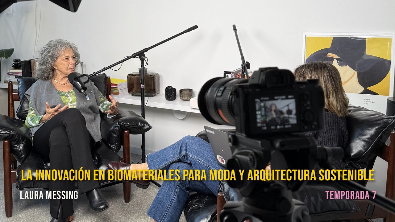Laura Messing y la innovación en biomateriales para moda y arquitectura sostenible