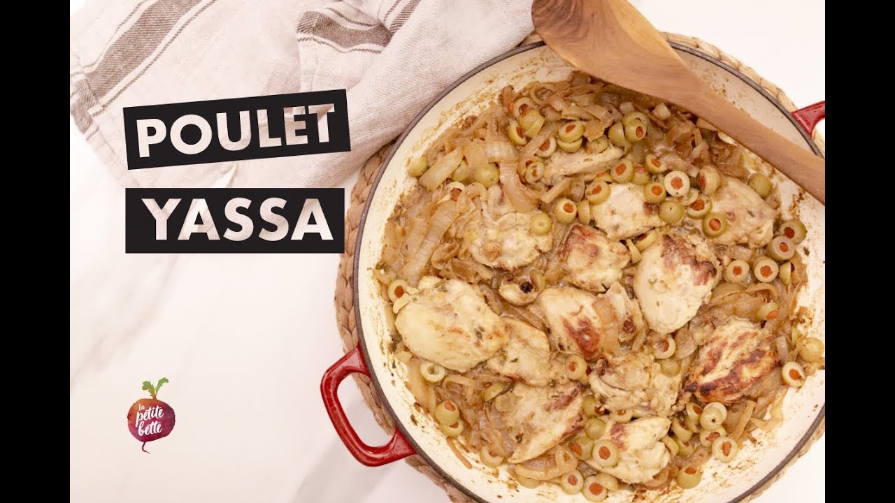 🍗POULET YASSA - Recette de poulet sénégalais à la moutarde 🍗Tuto La petite bette
