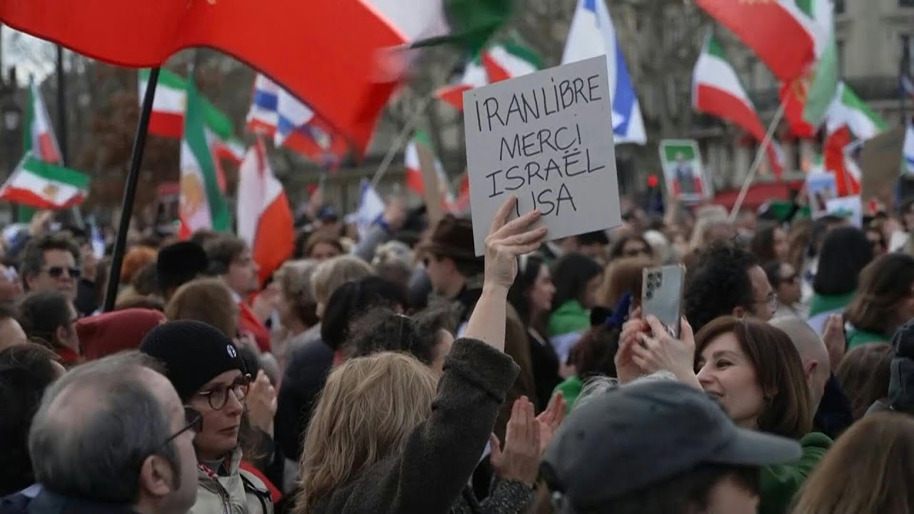 Thousands protest in Paris in support of Iranian people | AFP