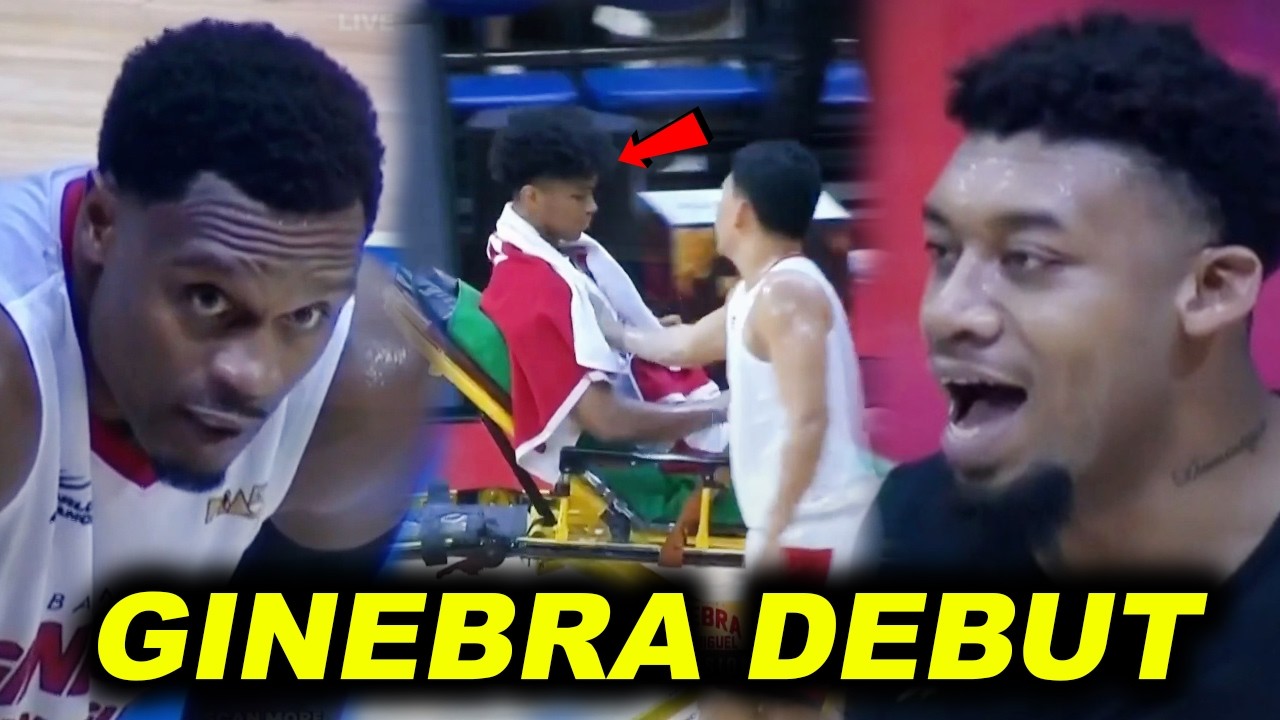 GINEBRA DEBUT! Walang kupas si Brownlee! | PRAYERS kay Jason David, bumigay ang tuhod!