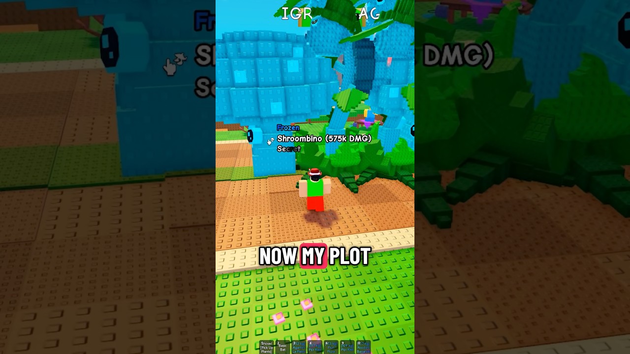 Получение взломанных растений в Plants Vs Brainrot #roblox #plantsvsbrainrots #robloxgames