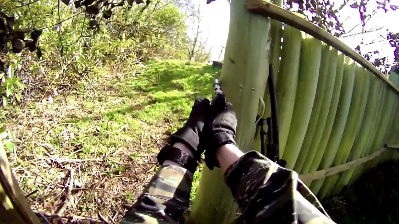 Sniper Trench Defence 1st Person Airsoft Commentary