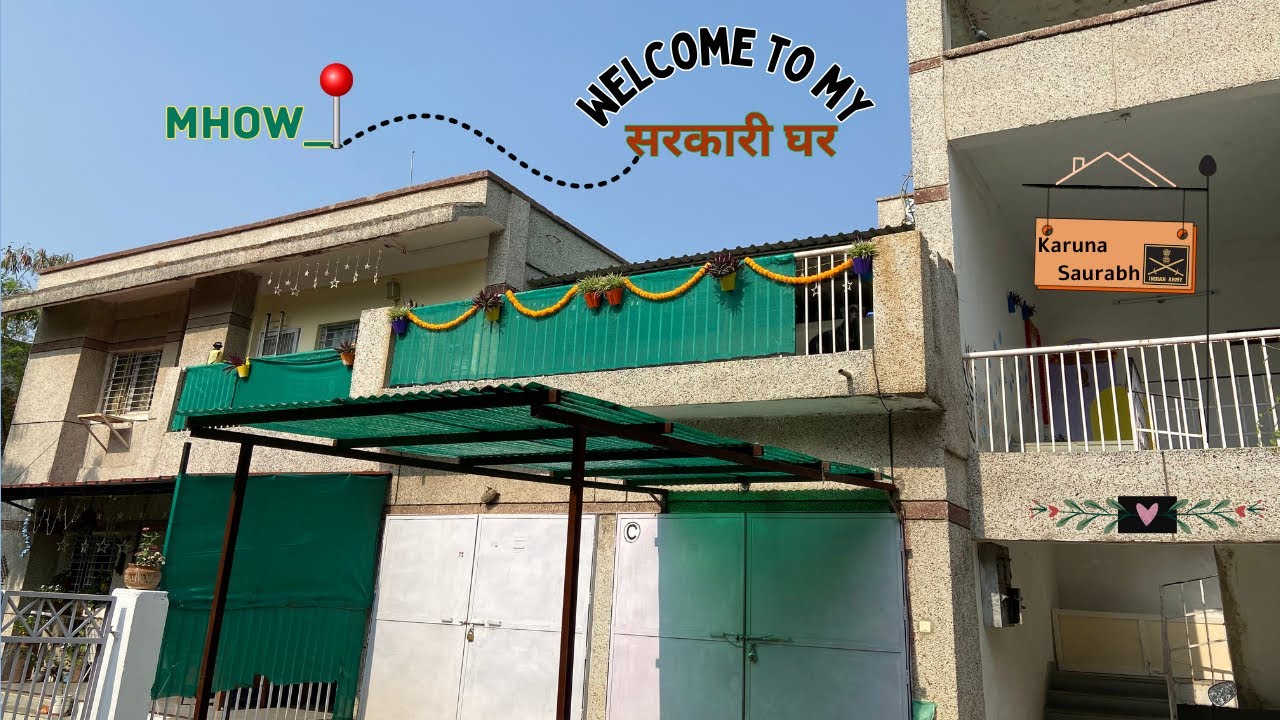 ARMY OFFICER’S QUARTER:हमारा सरकारी आवास🇮🇳INDIANARMY OFFICER ACCOMODATION #kedgy_karuna #armylife