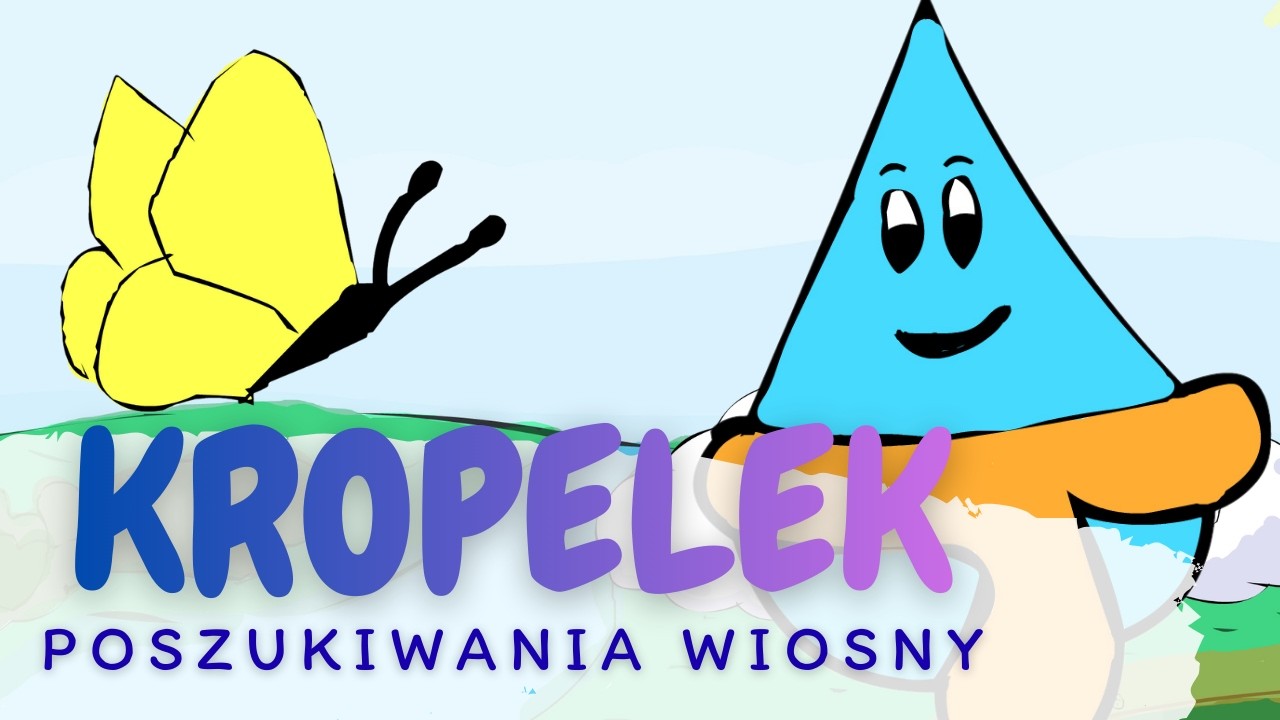 Kropelek i cztery pory roku – Poszukiwania wiosny | Spokojna bajka animowana dla dzieci o uważności