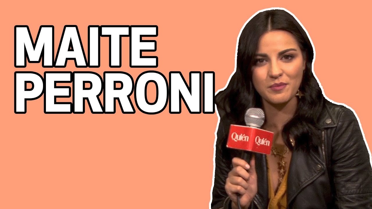 Maite Perroni nos platicó de su próxima película