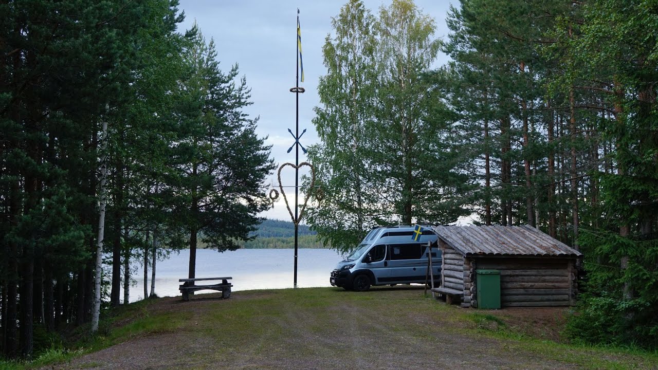Schweden mit dem Wohnmobil 2019 Teil 5 von 7 (Rättvik, Örebro, Olshammar, Sommen, Torpön, Kajak)